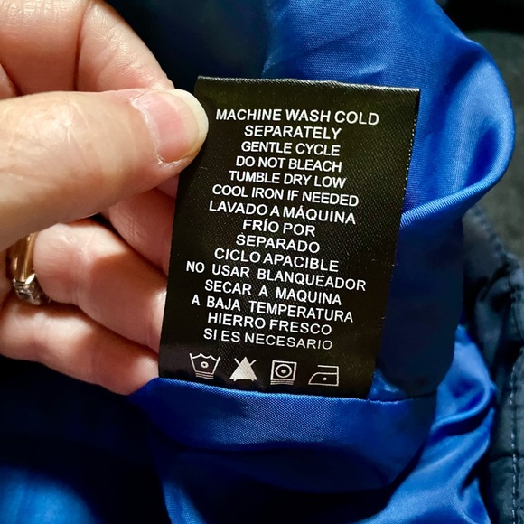 🔥Hawke & Co. Blue Diamond Quilted Puffer Jacket Coat🔥 - Picture 12 of 16